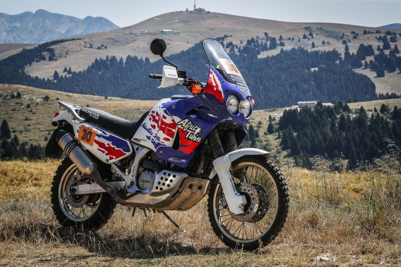 Belle davvero: Honda Africa Twin RD07